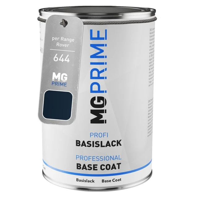 Vernice per auto Barattolo per Range Rover 644 JFM Oslo Blue Mica 1,0L