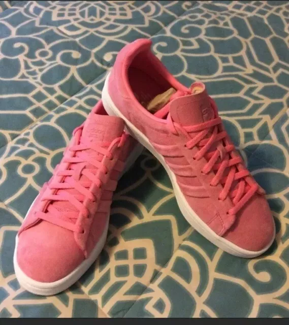 NEW WOMEN'S ADIDAS Campus Stitch Turn Rose Pink Suede Size 10 SOLD OUT  UNIQUE $44.99 - PicClick