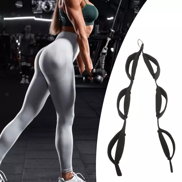 Sangle de corde de triceps, corde de biceps rétractable, sangle d'extension,