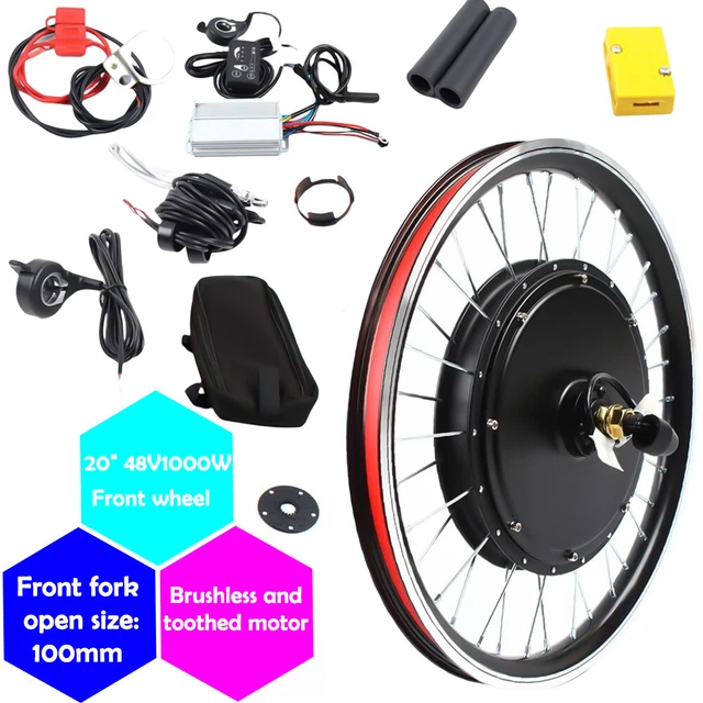 20& EBIKE FRONT Wheel Electric Bicycle Motor Conversion Kit Motor Hub