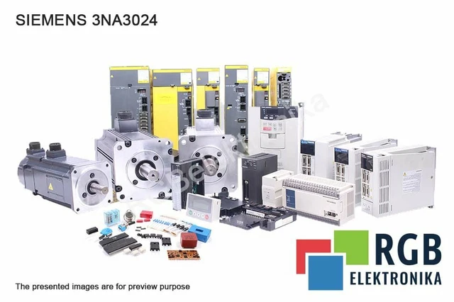 Siemens 3Na3024 Fusible Id121403 Deux Ans De Garantie Sur Les Réparations !