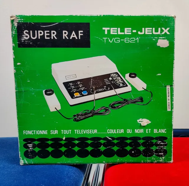 🏆🎮 Super RAF 6 Télé-Jeux - Console Vintage pour Connaisseurs 🕹️🔍