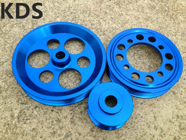 POULIE LÉGÈRE POUR 92-97 GS300 CS300 Toyota Supra JZA80 1JZ 2JZ 2JZGE 2JZGTE 2