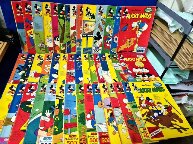 Micky Maus Heft Nr.1-52 Kpl.1969 mit SB+GS+Klappseiten+Beilage (506)