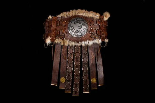 Armure médiévale en cuir d'infirmière viking large parfaite pour l'armure...
