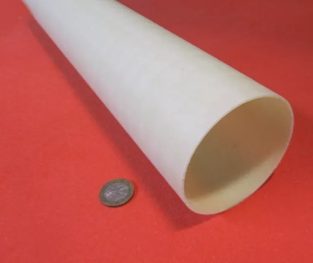 Garolite Phenolic Nema G10FR4 Tube 3.00" OD x 2.875" ID x 1/16" Wall x 48"
