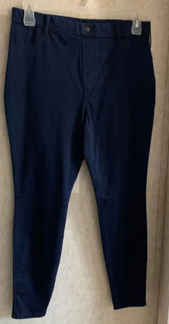 TIME AND TRU Womens Pants Jeggings Pull On New Fitted Size L 12 14 Stretch  Blue £16.98 - PicClick UK