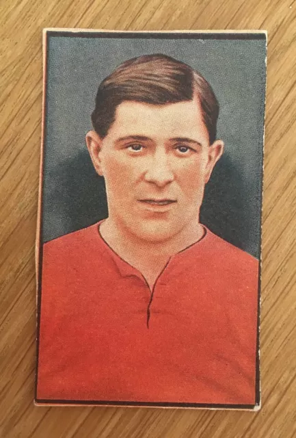 Nottingham Forest Trade Card by Sport & Adventure 1922 Famous Footballers