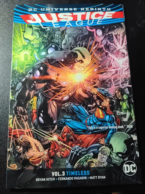 DC Comics Rebirth Justice League Volume 3 Trade Paperback TPB