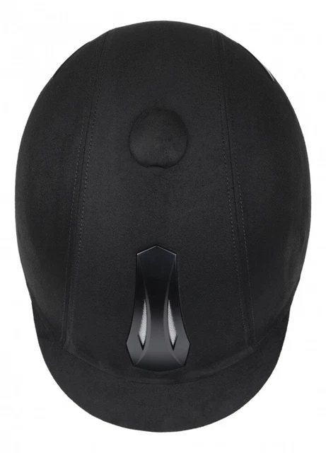 Reithelm Reiterkappe Reitkappe Reiterhelm Focus Lazura Samt schwarz 52-61 cm 5