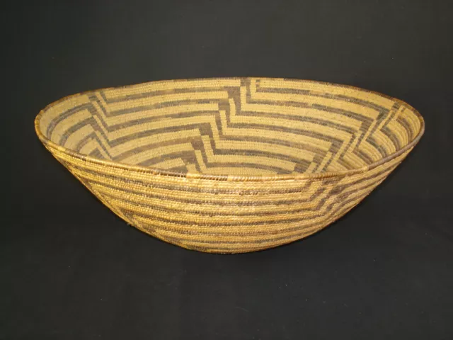 A Large Well-woven Pima Basket, Native American Indian, Circa: 1925 2