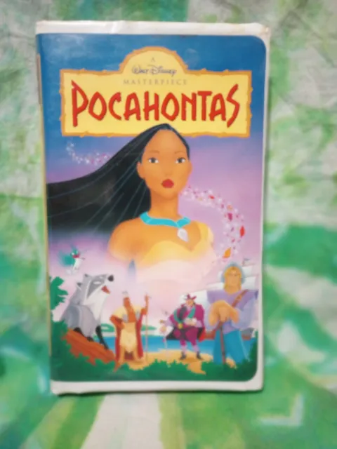 Pocahontas (VHS,1996, Clamshell) Walt Disney Masterpiece