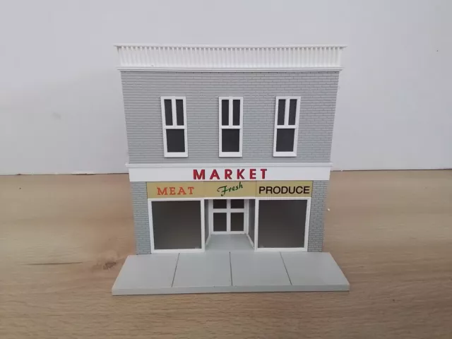 Lionel Echelle 0. Ref 34126 Maquette Decor Diorama. Batiment Supermarche