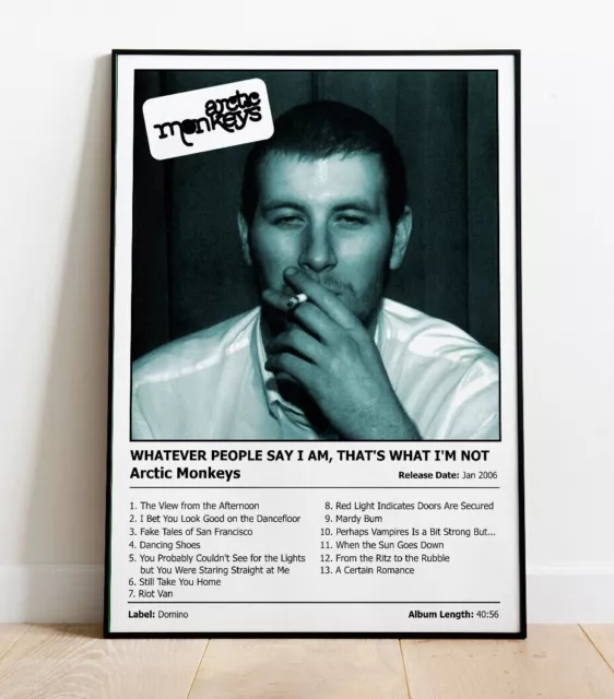 Arctic Monkeys - Am - Album Art Poster - A4 Size £6.99 - Picclick Uk