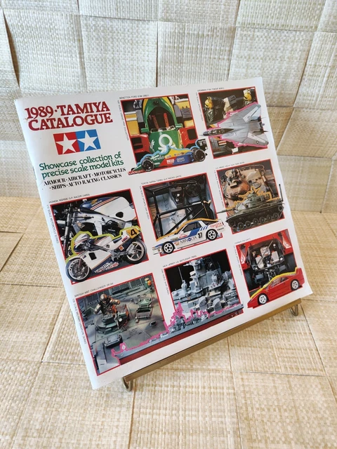 TAMIYA CATALOGUE MODEL Guide Ultra Rare 1989 Very Good Condition £75.00 ...