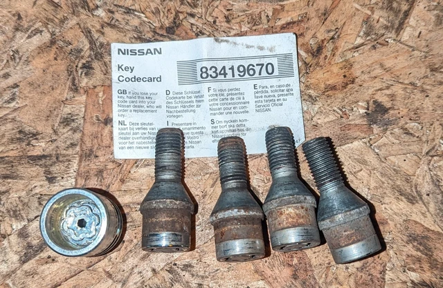 Nissan Locking Lug Nut Keynull