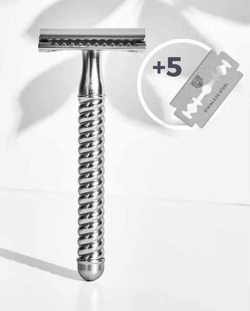 Pialla da barba WLDOHO Wjölni argento