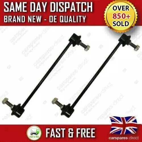 Ford Fiesta Mk6 Mk7 Front Stabiliser Anti Roll Bar Drop Links Pair Kit X2 2008-