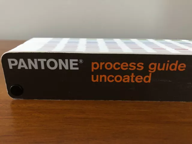 Pantone Process Guide Uncoated Book, Pantone CMYK 4 Color Process Uncoated Guide