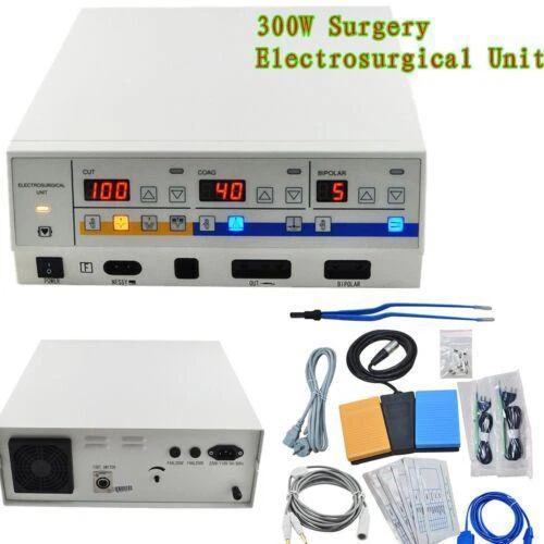 Unit Cautery Electrosurgical 300W 300W Electrocautery Surgery Electrotome Cutter