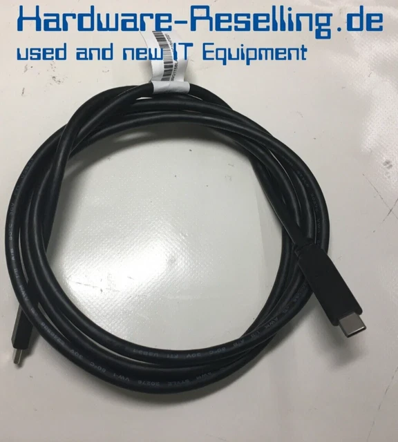 HP Hotron USB C 3.1 Gen 1 Cable 1,8m 20V/5A L07087-001 L42425-001