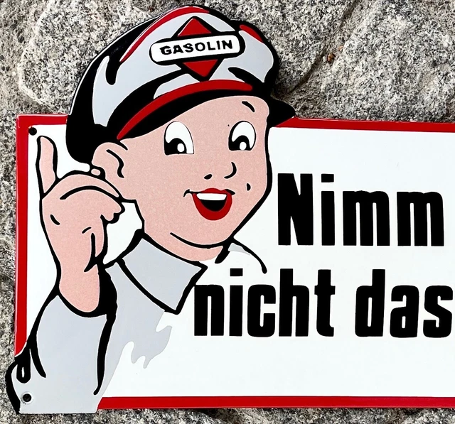 Gasolin Nimm Dir Zeit Und Nicht Das Leben Reklame Werbung (Neu Und