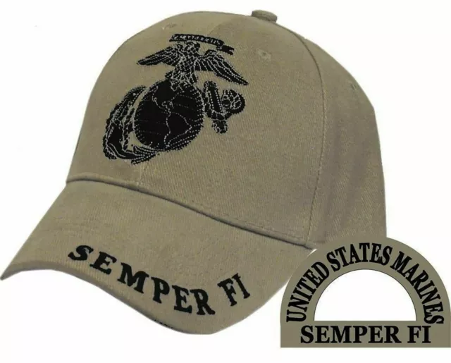 United States US Marines Corps USMC OFFICIALLY LICENSED Military Cap Hat