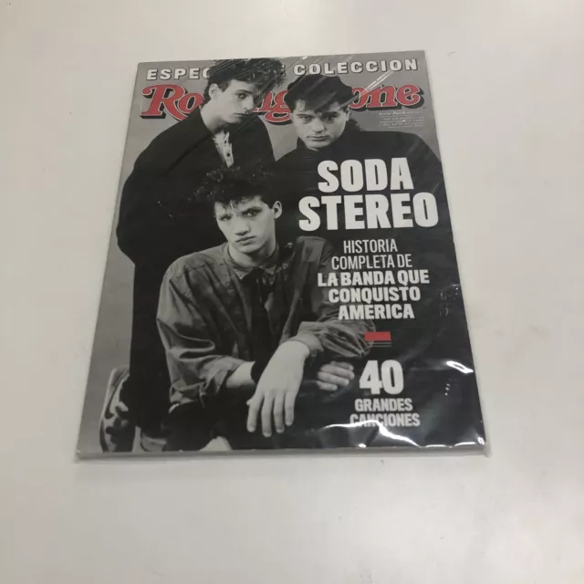 Soda Stereo Rolling Stone Argentina In Spanish 2017 Bookazine