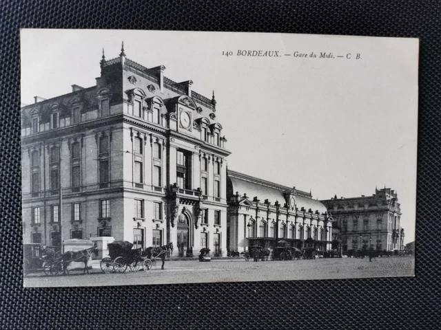 CPA 33 BORDEAUX - Gare du Midi