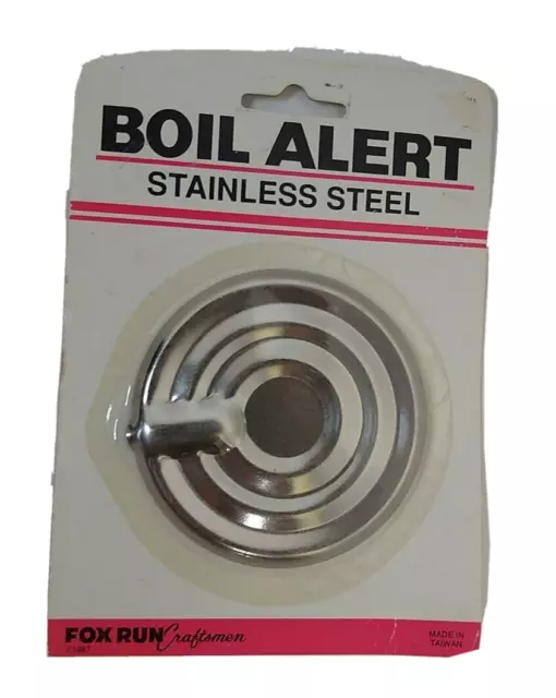 Boil Alert Stainless Steel Fox Run Craftsmen New on Card