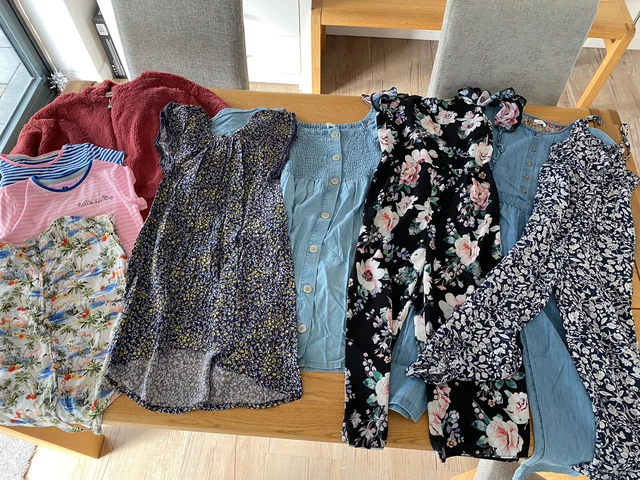 Girls spring summer clothes bundle age 7-8 years Next, F&f, Tu Oasis