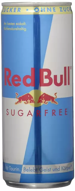 Red Bull Energy Drink lattina senza zucchero 23 x 250 ml incl. deposito cauzionale di 5,75 € NUOVO MHD 2/24