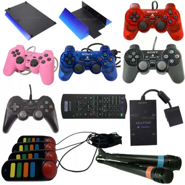 Playstation 2 PS2 Controller Dualshock Gamepads Zubehör Mikrofone Buzzer Auswahl