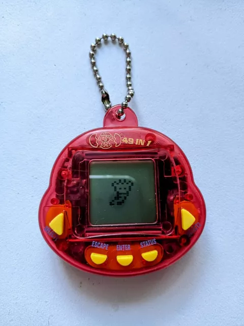 Red 49 in 1 - Vintage Retro Electronic Virtual Digi Pet Toy | Rare