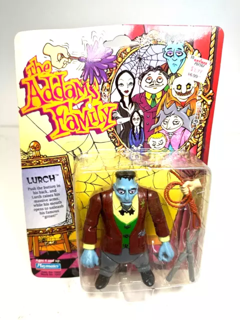 Playmates Toys The Adams Family Lurch Action Figure 1992 Unopened