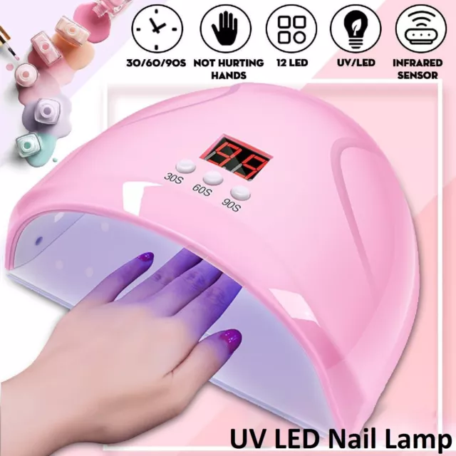 LED Nail Lamp UV LED Light Professional Nail Polish Dryer Art Gel Curing Device