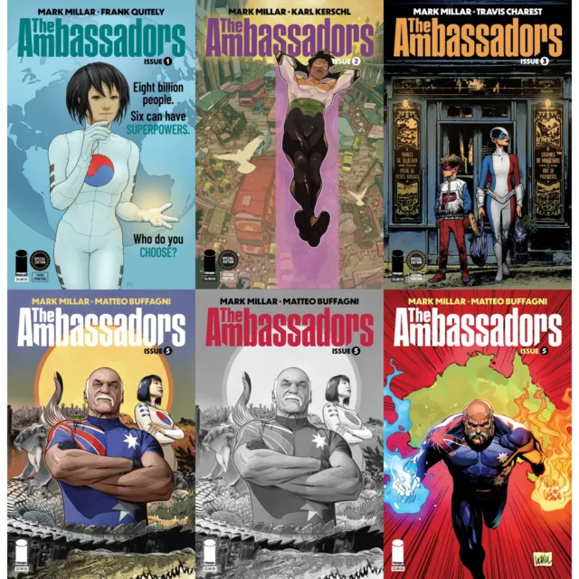 Ambassadors (2023) 1 2 3 5 1st 2nd 3rd Prints Variants | Image | COVER SELECT