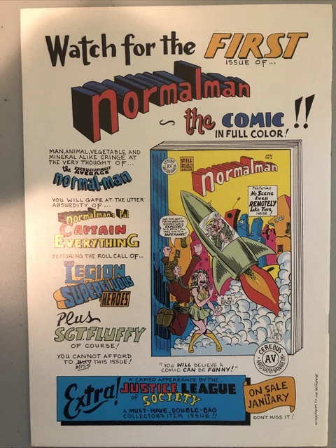 Cerebus the Aardvark #56 1st Appearance normalman Valentino Wolveroach Key Issue 2