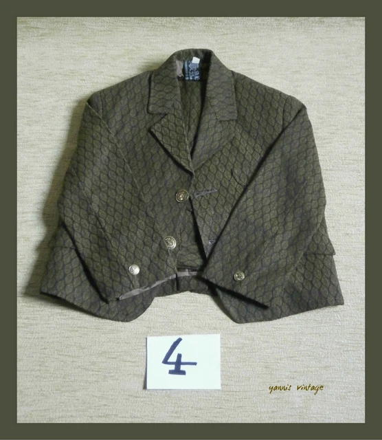 TUTA ROMBUS INVERNALE BAMBINI BAMBINO NUOVO MARRONE RETRÒ vintage anni 60 70 Grecia