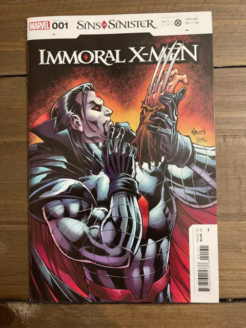 Immoral X-Men #1 1:25 Nauck Variant Marvel Comics 2023