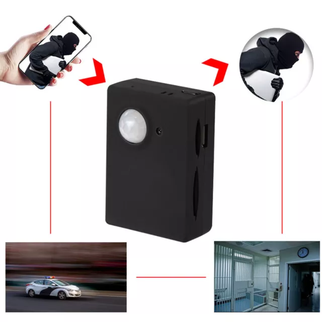 PIR Motion Sensor Alarm Automatic Video Recording Wireless GSM Alarm For Ho OBF