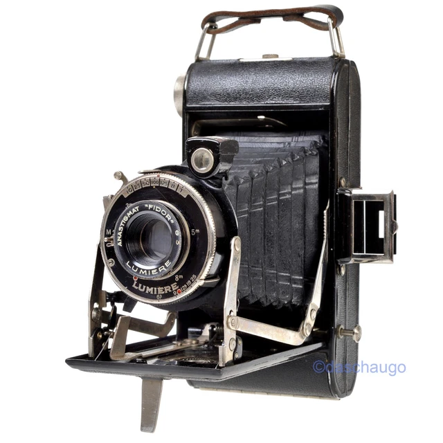 LUMIERE Lumirex Anastigmat FIDOR f/6.3 Rollfilm-Kamera Balgenkamera Klappkamera