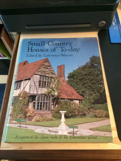 Lawrence Weaver: Small Country Houses of To-day 1983 Very Good Architecture HB