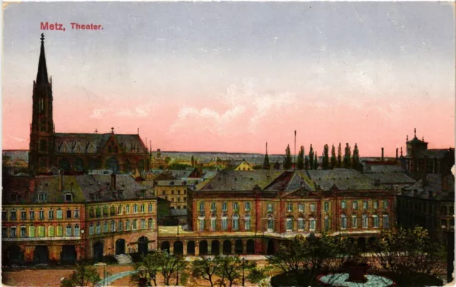 CPA AK METZ Theater (454833)