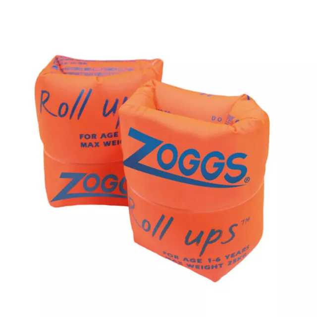 Zoggs Arm Bands Learn to Swim Swimming Pool Inflatable Armbands Roll Ups Floats