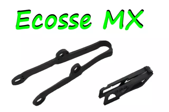 Kawasaki KX450F Chain Guide Kit 2009-2015 UFO Black 4710