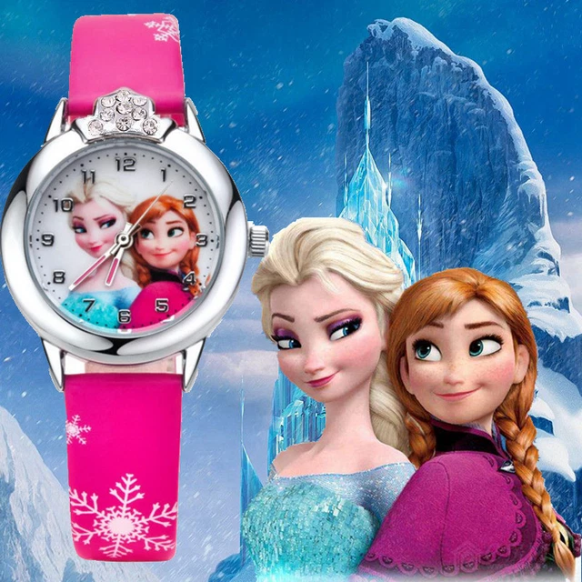 Montre LA REINE DES NEIGES Bracelet cuir NEUVE