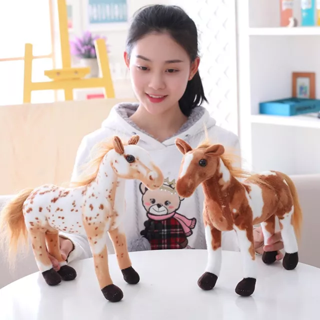 Ornez votre maison avec des chevaux jouet animal en peluche enfants cadeau d'ann