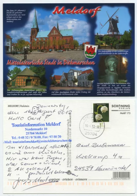 61471 - Meldorf/Holstein - postcard, run