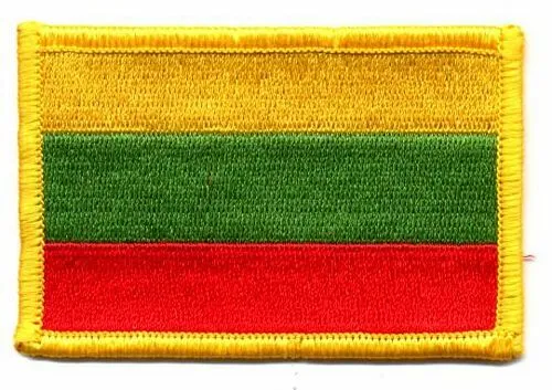 Flaggen Aufnäher Patch Litauen Fahne Flagge